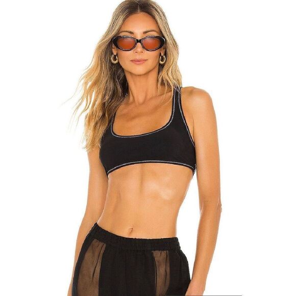 NWT Solid & Striped X Sloane Stephens Jayden Bikini Top - Picture 1 of 10